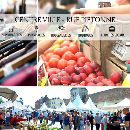 Charme & Vue Imprenable - Face Au Jardin De L'eveche Apartman *