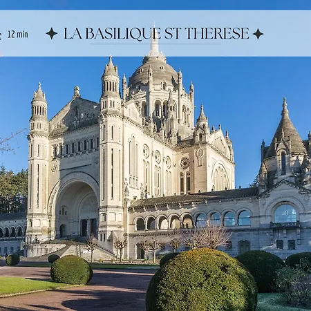 Charme & Vue Imprenable - Face Au Jardin De L'eveche Apartman Lisieux