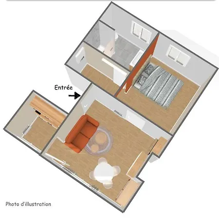 Apartment Charme & Vue Imprenable - Face Au Jardin De L'eveche *