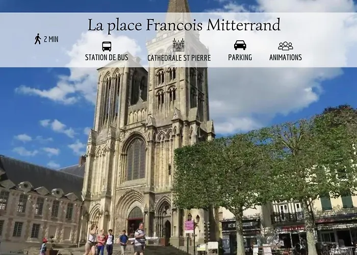 Charme&vue Imprenable - Face Au Jardin De L'évêché Apartamento *