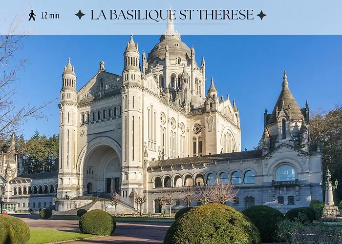 Charme&vue Imprenable - Face Au Jardin De L'évêché Apartamento Lisieux