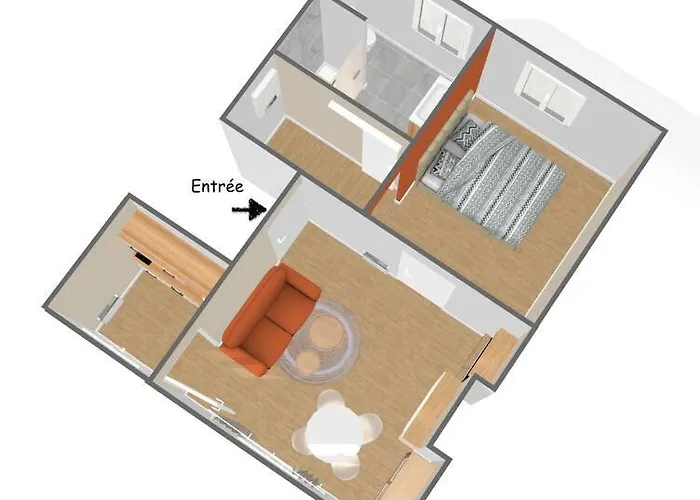 Apartamento Charme&vue Imprenable - Face Au Jardin De L'évêché *